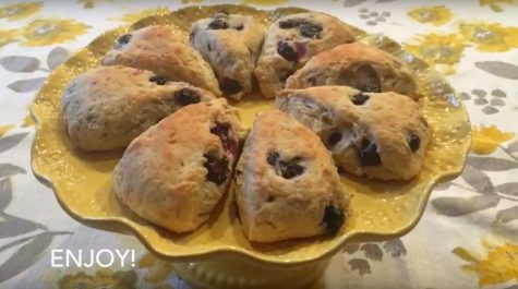 Flash Food: Blueberry Scones
