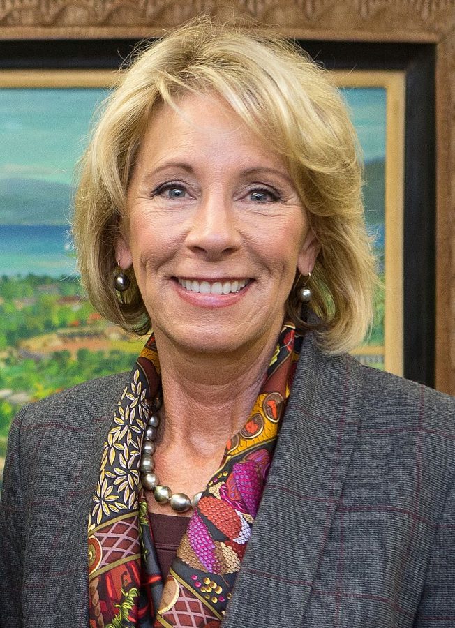 The Senate voted Feb. 7 to confirm Trump’s education nominee, Betsy DeVos, as secretary of education, making her the highest-ranking official in the American education system.