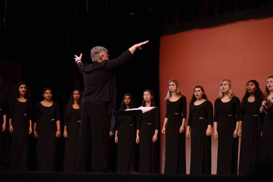 Cantilena, directed by Susan Nace, performed at the annual Holiday Show on Dec. 9.