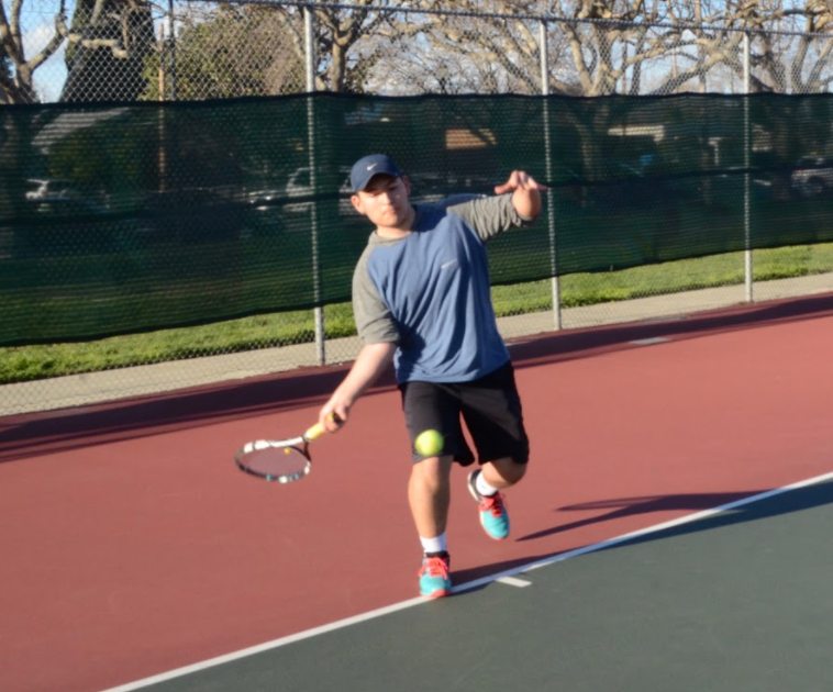 “One of the most important lessons my coach has ever taught me is how to open your tennis book and close all other books to only focus on tennis at the moment. When I do that, it is so easy to only focus on what I’m doing on the court, and the more I do that, the more easily it comes," Edward Tischler (12) said. 