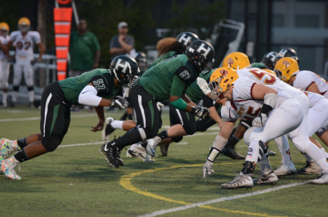 Varsity football team beats Cupertino High in first home game