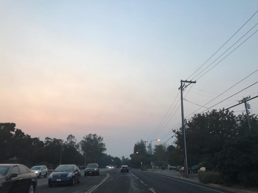 Strong winds have blown smoke from the fires in Napa County to San Francisco, San Jose and many other Bay Area cities. The Bay Area Air Quality Management District also instituted a Spare the Air alert for Bay Area residents yesterday, and the warning will remain in effect through the weekend.