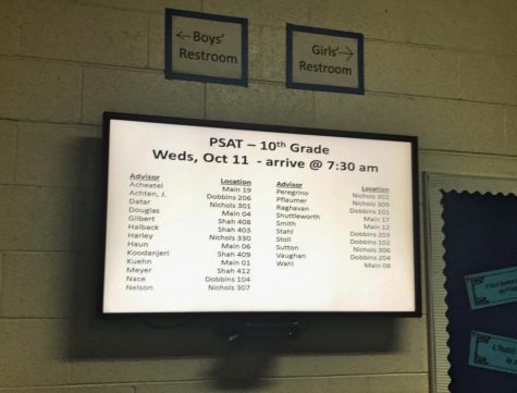 Juniors and sophomores take PSATs