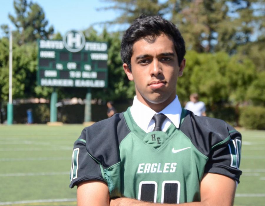 “One thing that I remember distinctly is that I was in 8th grade and I went to my dads office,” Rishi Chopra (12) said. “And one of his coworkers asked what sports do I do. I said football, and he said that I was too small for football. This has stuck in my mind. Ill give people credit, because I guess I wasnt so menacing and big at the time. But if people hadnt told me my whole life that I couldnt play football, I probably wouldnt be playing football now.”