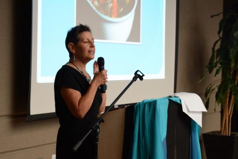 Therapist discusses gender at school assembly