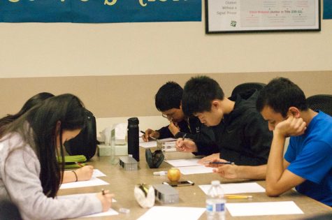 Math Club members attend first travel contest