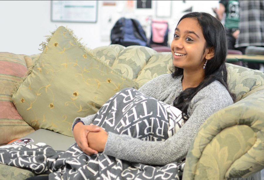 “A lot of people think that being positive and optimistic is not the same as being realistic,” Divija Bhimaraju (12) said. “I think that thats a terrible way to look at life because ideals get the world moving. If you dont have an ideal––part of the word ‘ideal’ is the word ‘idea’––if you dont have an idea, if you dont want to take the world forward, if youre satisfied with where we are, then theres never progress. Theres never growth or change. That isnt to say that you shouldnt be happy with the status quo because Im a firm believer of living in the moment, but I think there needs to be a balance between accepting the situation right now and also thinking about what you can do in the future. The minute that we as a culture stop looking forward, stop trying to grow and improve, is the minute that we start losing purpose.”