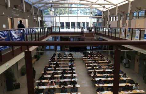 Last years AMC 10 and 12 exams were held at 8 a.m. in Nichols Atrium on Feb. 20. According to Dr. Aiyer, around 120 students will be taking one of the exams this year, which will both be held next Thursday.