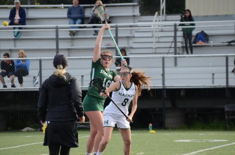 Varsity girls lacrosse defeats Stevenson School 15-4