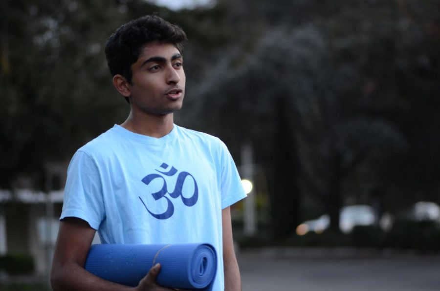 “When I was younger, in sixth or seventh grade, I used to shy away from talking to other people even if they were even my own peers, Sushant Thyagaraj (12) said. I would always be the kid who goes to school, just does his thing there, and comes home. It used to be a really regular cycle, and I used to be more comfortable with my own thoughts than talking to other people. But then all of a sudden when I took my yoga teacher training course to become this yoga teacher, that’s when I actually began interacting more with my peers, which eventually led me to break down that shell that was blocking me off from the rest of the world and talking with other people.”