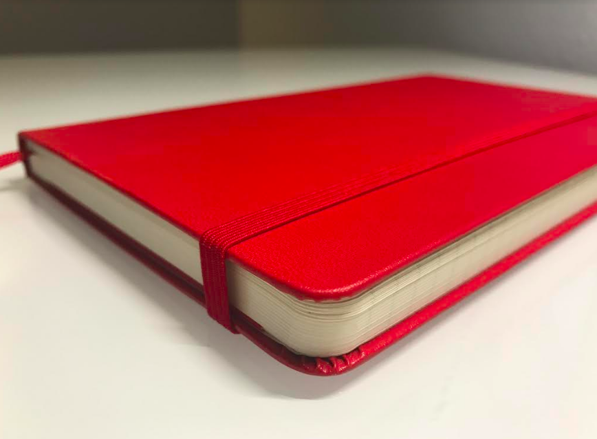 Memoir Monday: A red leather notebook