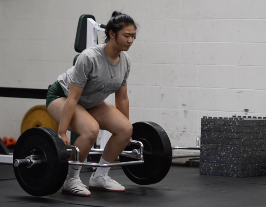 People are always debating, you know, ‘should I go up to a higher weight or not?’ And I’ll just yell, ‘do it, you won’t,’ Tiffany Shou (12) said. And then, you know, it’s like that challenge, and so it always pushes them pick that higher weight, and then they can accomplish it, so it’s even more gratifying.