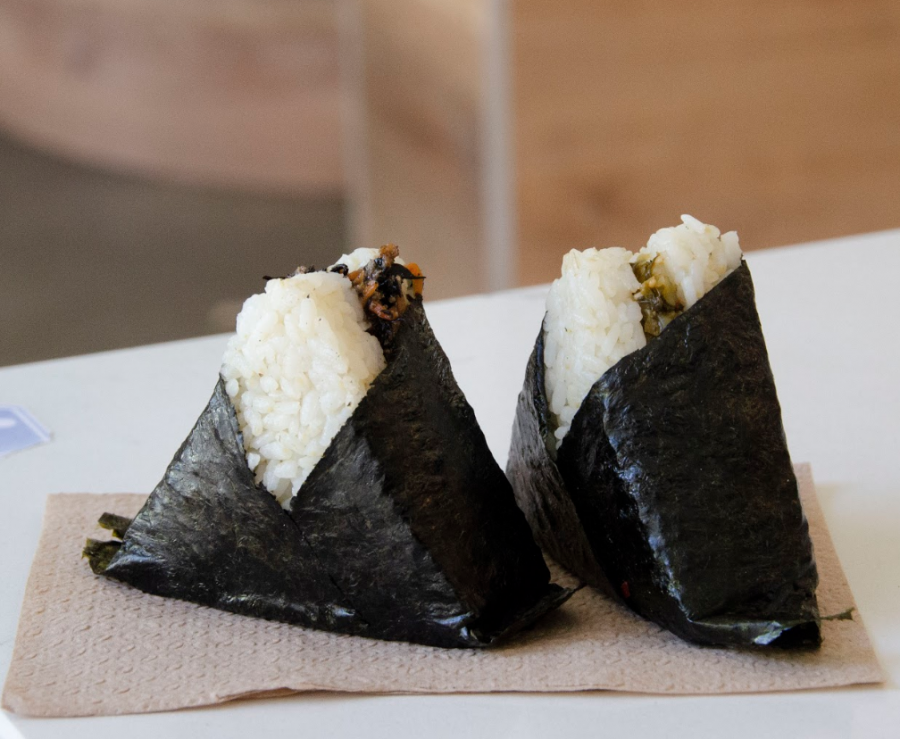 Onigiri filings range from eight seafood options, to three meat options, to a eight vegetarian options.
The sets of onigiri range from around $7.25 to $12.15.