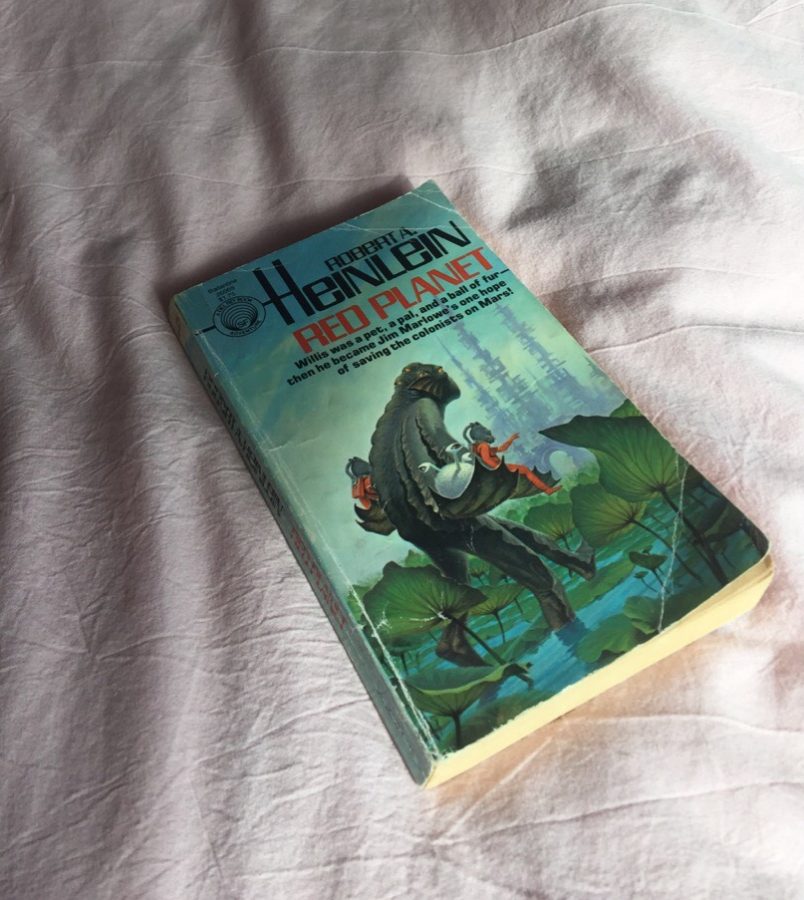 Delaney Logues (12) pocket-sized Red Planet by Robert A. Heinlein is more than just a book. Although the text is faded and the pages are yellowed from years of use, Red Planet harbors priceless memories from her childhood.
