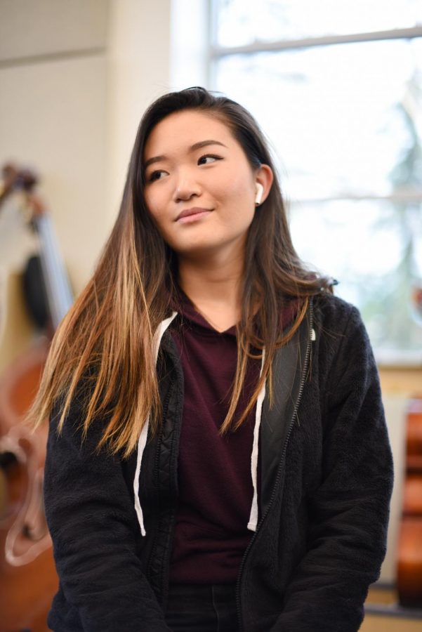 “Listening to music, it just always really, really helps get me through things. Curating playlists, playing music, and playing my instruments has always has been an outlet for emotions that are too strong to recognize. It has really always just brought me a peace of mind no matter what Im doing, Connie Xu (12) said.