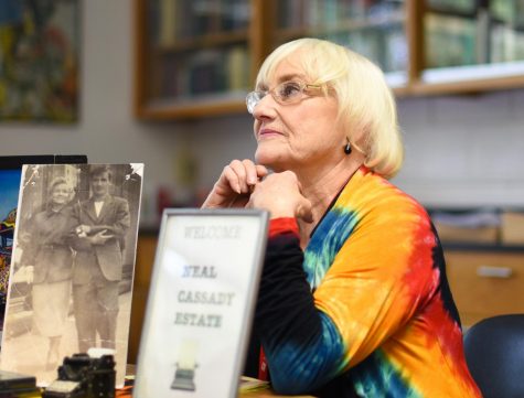 Beat Generation author Neal Cassady’s daughter visits English class