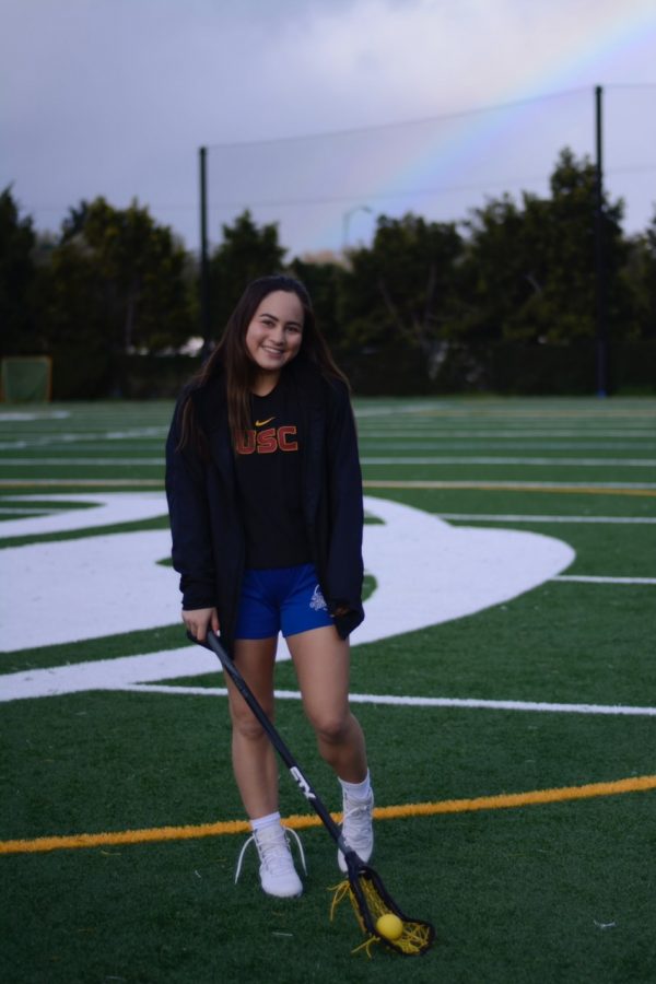 “I started playing lacrosse because I wanted to play a team sport, and then I tried lacrosse, and I just absolutely fell in love with it. I love everything about it, and I love how you can be creative in something that’s not art. There’s so much freedom to express yourself in different ways. It’s not just something that has rules where you follow them; you make plays and you make something, which makes it such a personalized sport where I can truly play how I want to, Elise Mayer (12) said.
