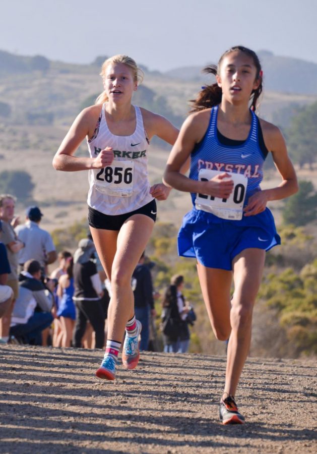 Anna+Weirich+%2811%29+competes+at+WBAL+league+finals+on+Nov.+8.+Anna+won+the+CCS+Division+4+girls+championship%2C+ahead+of+the+second+place+runner+by+47+seconds.+