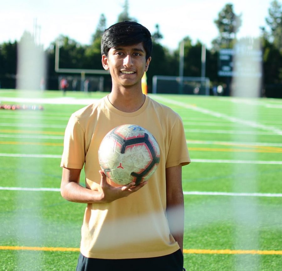 “Soccer is a means of expressing myself. I play midfielder, which means that I have to think of creative or interesting ways of working with the team to score around defenders. To me, part of my want to be adventurous and fun to be around is rooted in my role as a midfielder,” Asmit Kumar (12) said. 