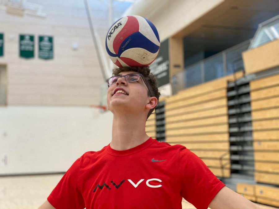 “School and volleyball are really the same thing … they’re parallel. When you’re down in volleyball, you have to keep on going, just like in your studies. I think now I’m doing an excellent job of balancing my three aspects of life: activities, social life and sleep,” Liam Bakar (12) said.