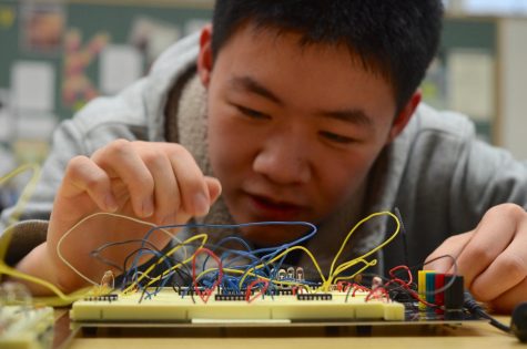 “I want to combine programming and biology – I want to use computer science to create better tools for disease diagnosis. The research I did was specifically on neurodegeneration and Alzheimer’s. I want to do something with my skills to help other people,” Matthew Jin (12) said. 
