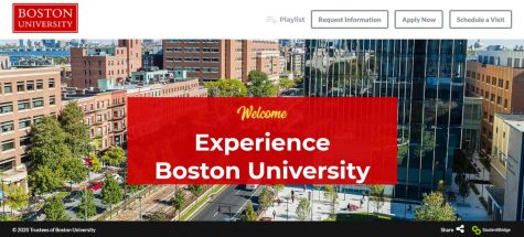Boston University is one of several colleges offering extensive online resources for prospective and admitted students.  These involve interactive video chats through Zoom or other platforms that involve Q&A sessions. 