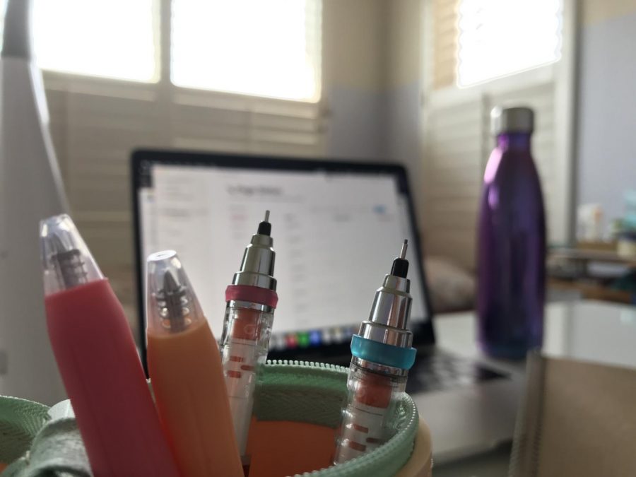 Fun pens and pencils are my essentials in staying organized, whether writing in my planner or correcting homework. Although pricey, I enjoy Kuru Toga as my favorite mechanical pencil brand for its precision.