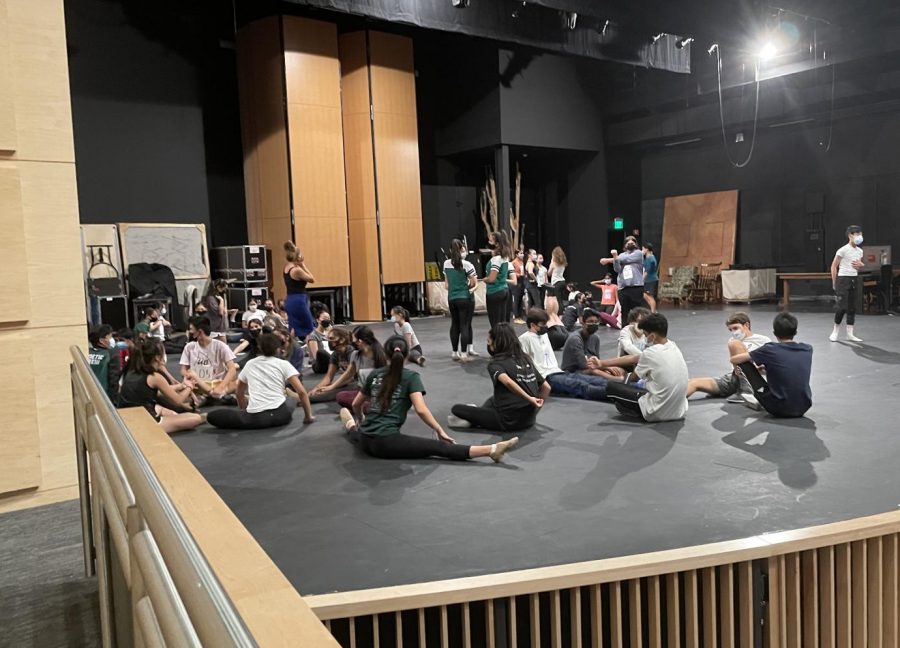 Students audition for the Dance Production Blast from the Past in the Patil Theater. Over 150 participants attended the auditions on Saturday, for which the cast list will be posted this Friday, Sept. 17.