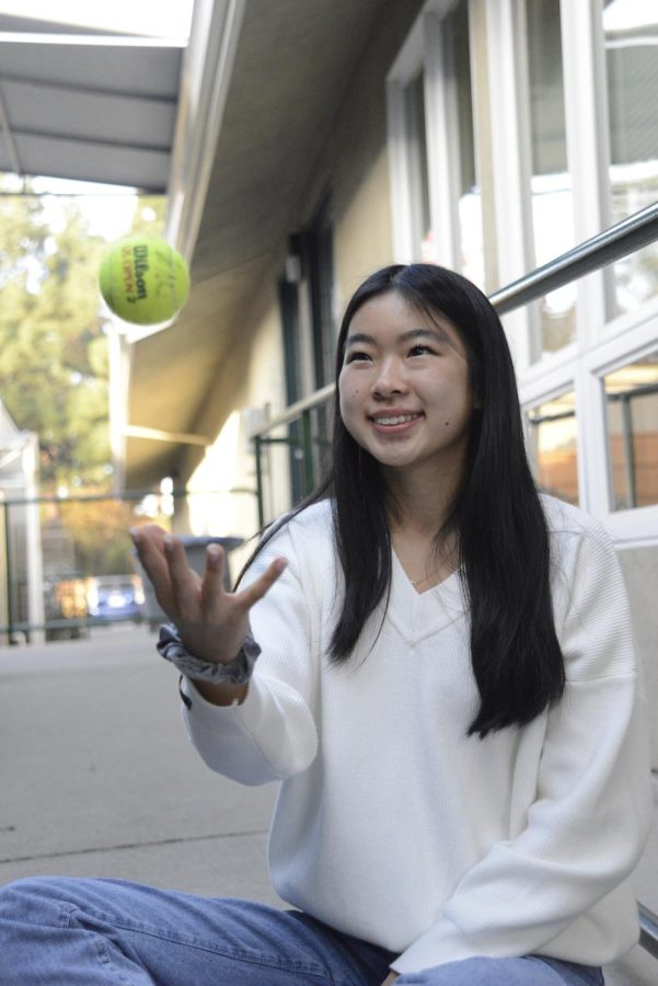 “Even if youre playing singles, you have to remember that at the end of the day, youre a part of a team, and whether you win your match or not is part of the teams overall score and not just for yourself. I also learned a lot about resilience and staying positive [through tennis]. Its about your mental strength, Victoria Han (12) said.