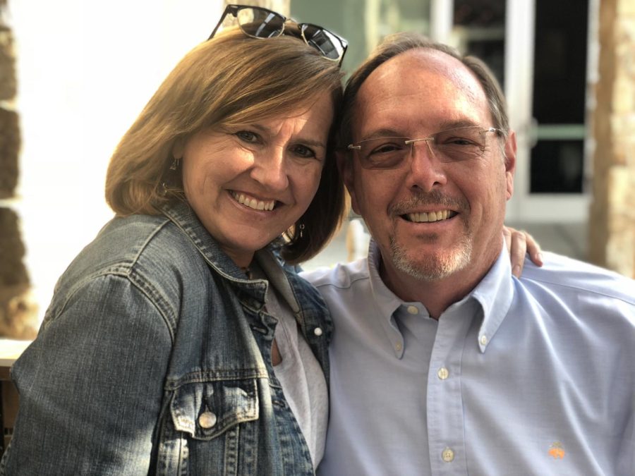 Butch Keller and upper school math teacher Ms. Jane Keller. "The cancer diagnosis was pretty life changing for Mr. Keller and I, and it kind of helped us realize that life is a little short, and we really need to spend time with our family," Ms. Keller said.