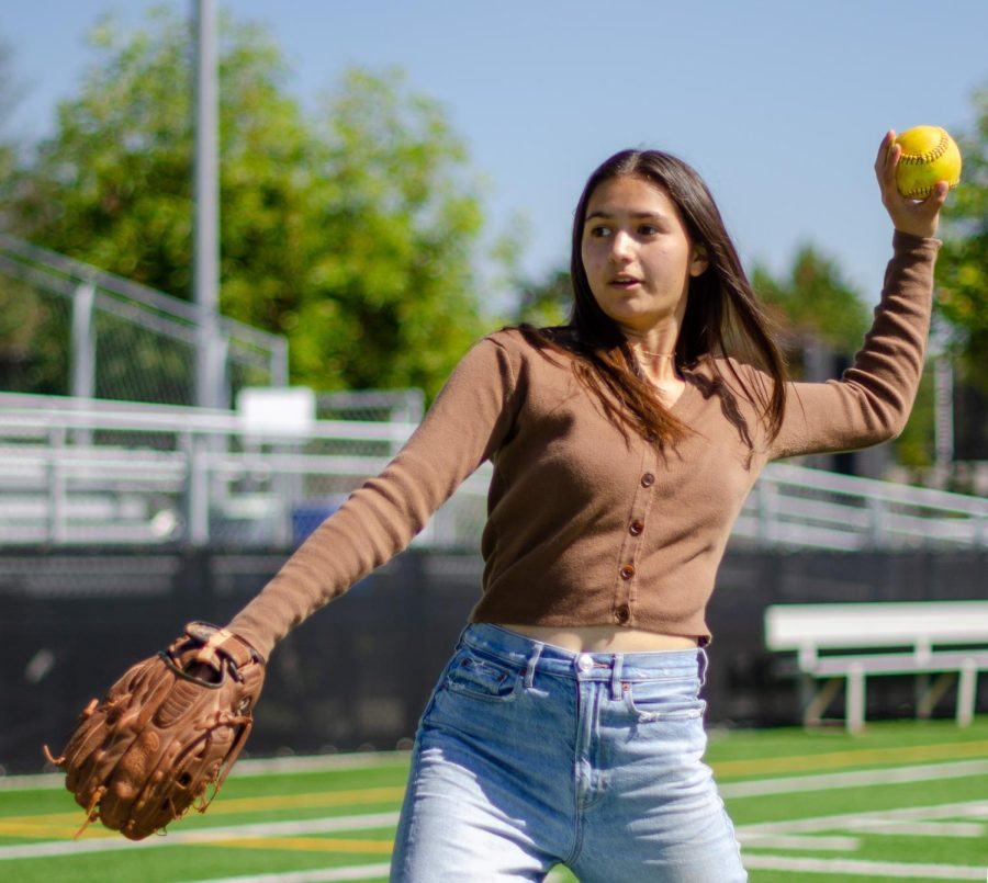 “When you strike someone out with the pitch youve been working on for so long, it’s so satisfying. All of your practice pays off, and it’s the best feeling ever,” Katelyn Abellera (12) said.
