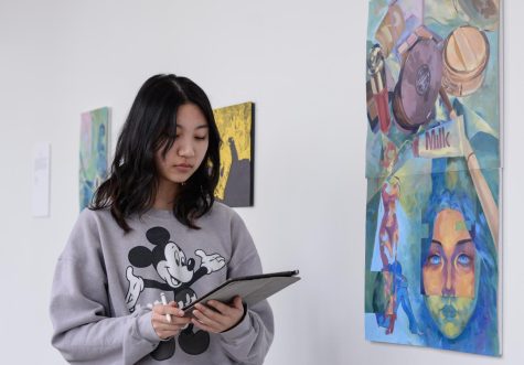 My parents told me, You can’t change anything about yourself. Despite how good it feels when people enjoy what I make, I don’t want to trap myself in the mindset of depending on others for validation. I have to accept who I am, Sonya He (12) said.