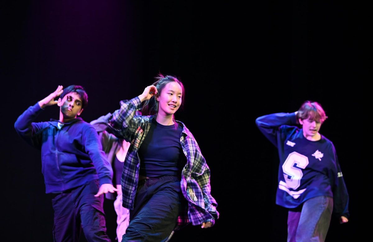 Hannah Jiang (9) dances to a mash-up of Rihanna songs. The dance was self-choreographed along with Stellan Lindh (9), Jennifer Liu (9) and Nikhil Sharma (10).