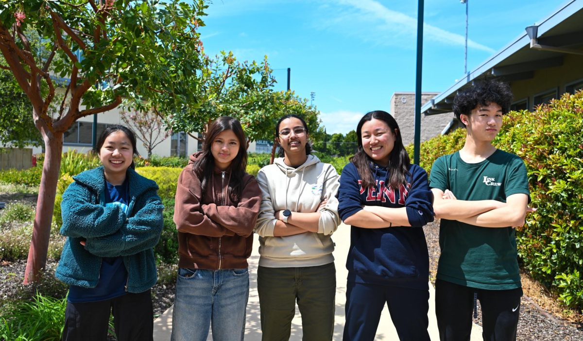 Juniors Sam Parupudi, Alicia Ran, Jia Jia Jiang and Daniel Chen and sophomore Ananya Pradhan took on the positions of president, vice president, secretary, spirit coordinator and treasurer, respectively, during last weeks ASB election. This marks the first time in nine years that a non-male candidate takes on the role of ASB president. 