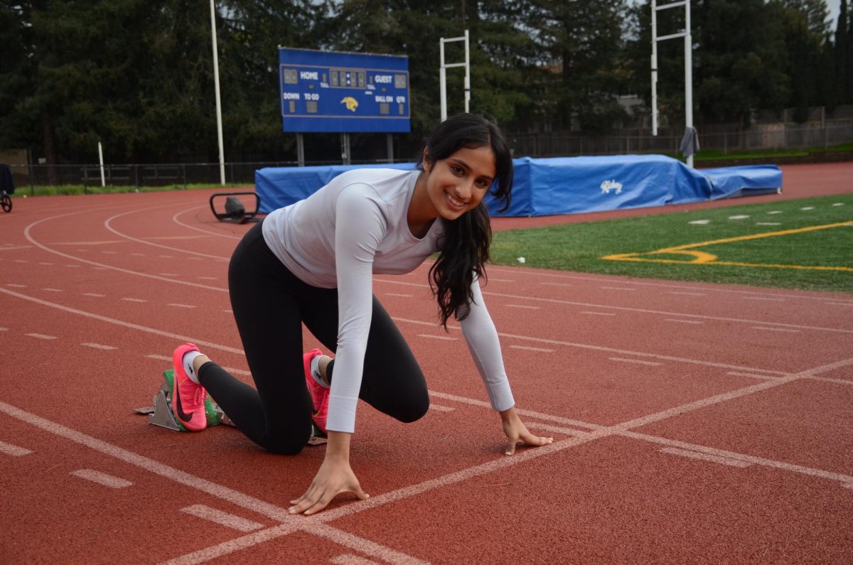 “I felt like track was more in my control and from track I learned the discipline of mind body connection and just pushing my body to its limits made me realize any mental stress I put on myself academically is just not worth it and it’s not in my control,” Anjali Yella (12) said.