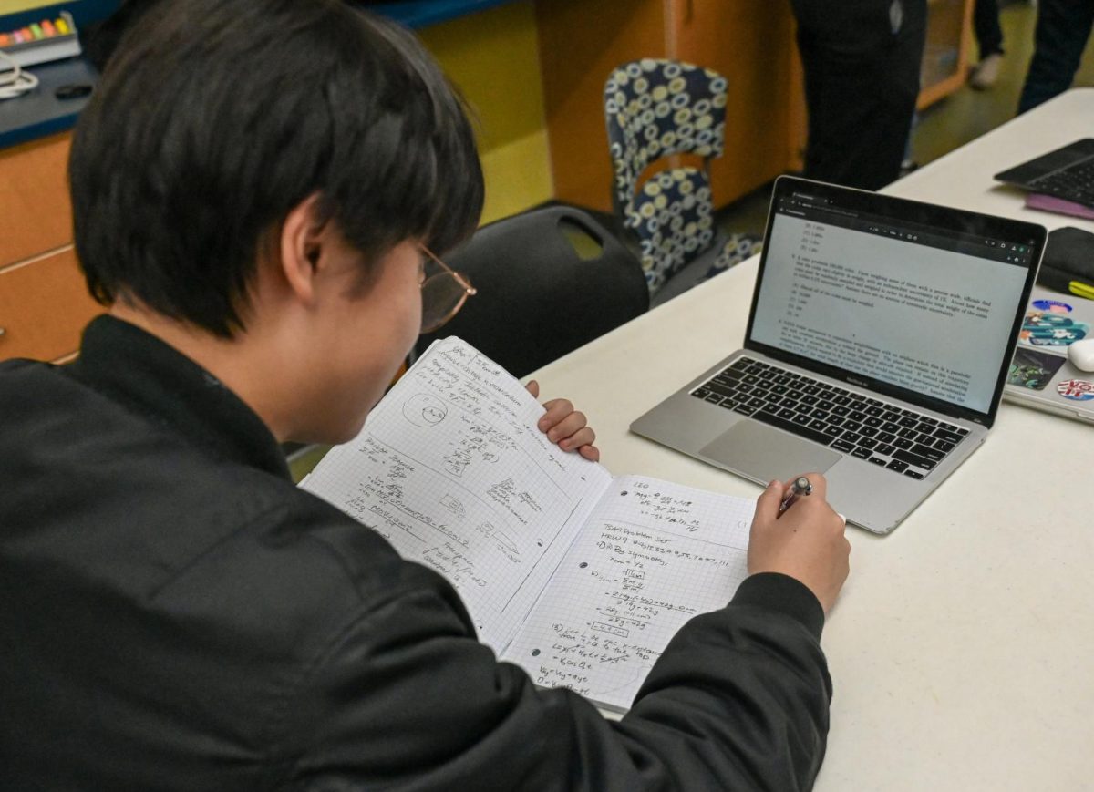 Participants attempt to solve 25 physics problems during the 90 minute competition. Open to middle and high school students, the contest awarded $800 in prizes, with first place winner Owen Zhou receiving $250.