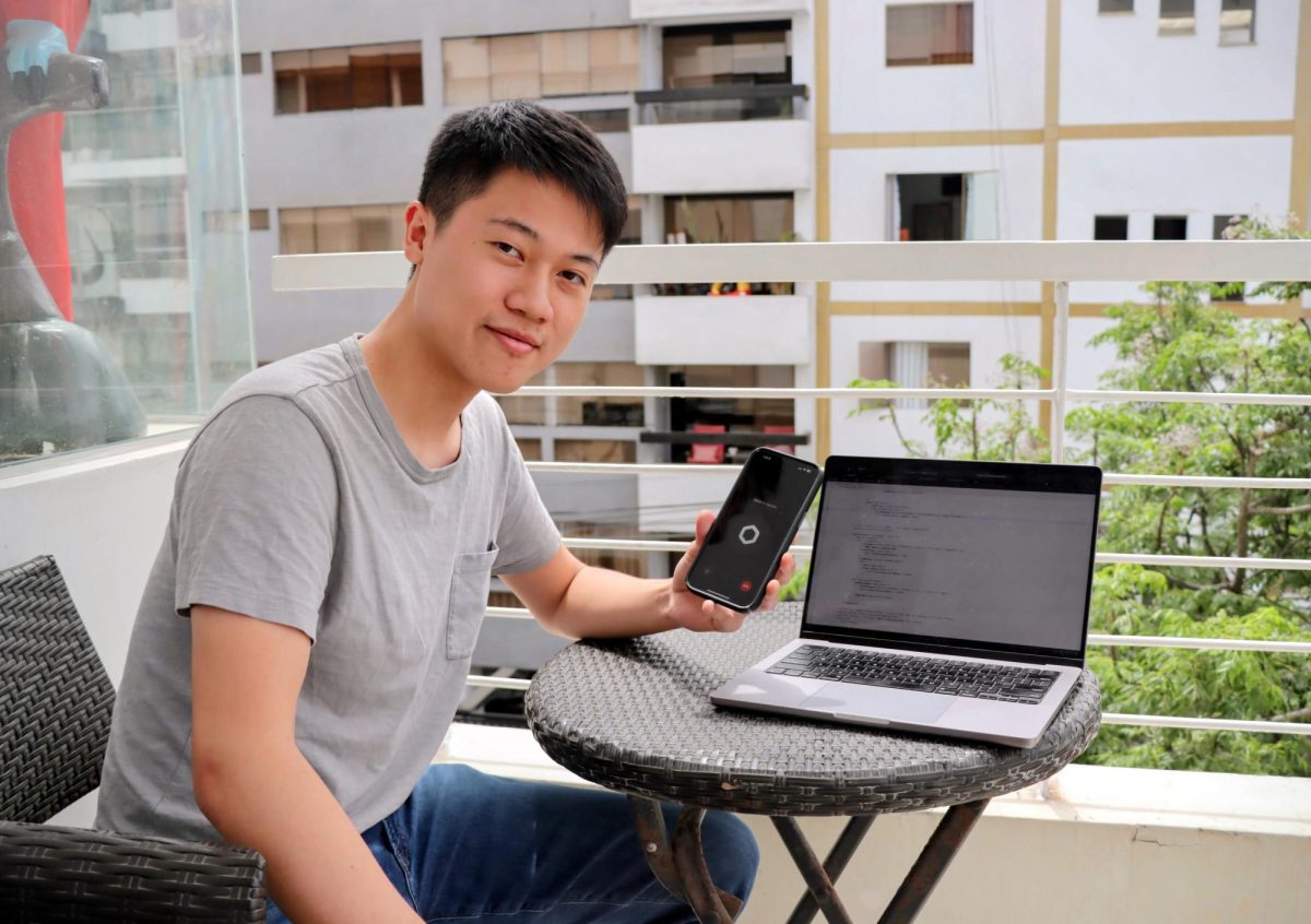 Dawson Chen (‘22) displays his virtual butler startup Martin. Funded by startup accelerator YCombinator, he coded the first version of Martin in the summer of 2023 alongside former classmates Harsh Deep (‘22) and Arjun Dixit (‘22). 