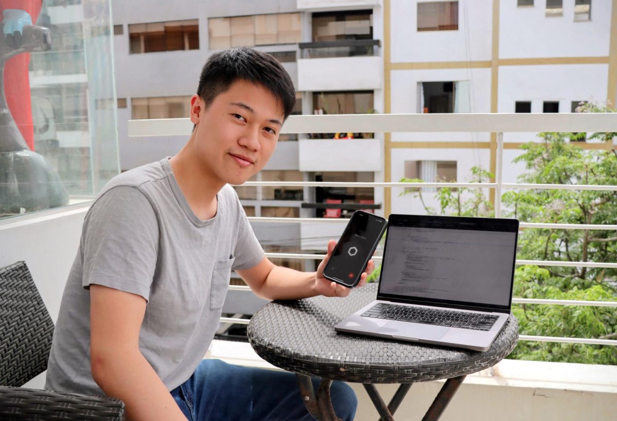 Dawson Chen (‘22) displays his virtual butler startup Martin. Funded by startup accelerator YCombinator, he coded the first version of Martin in the summer of 2023 alongside former classmates Harsh Deep (‘22) and Arjun Dixit (‘22). 