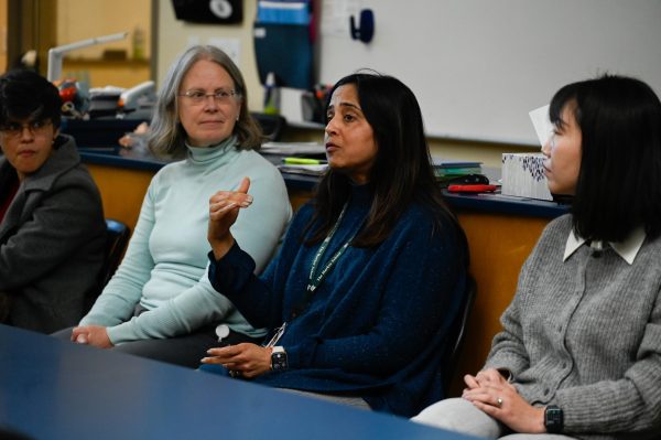 Computer science teacher Anu Datar emphasizes the importance of self-compassion when navigating one's personal and professional lives. "I have learned that I am my worst and harshest critic," Datar said. "I don't think anybody else has the same expectations from me that I set on myself.”