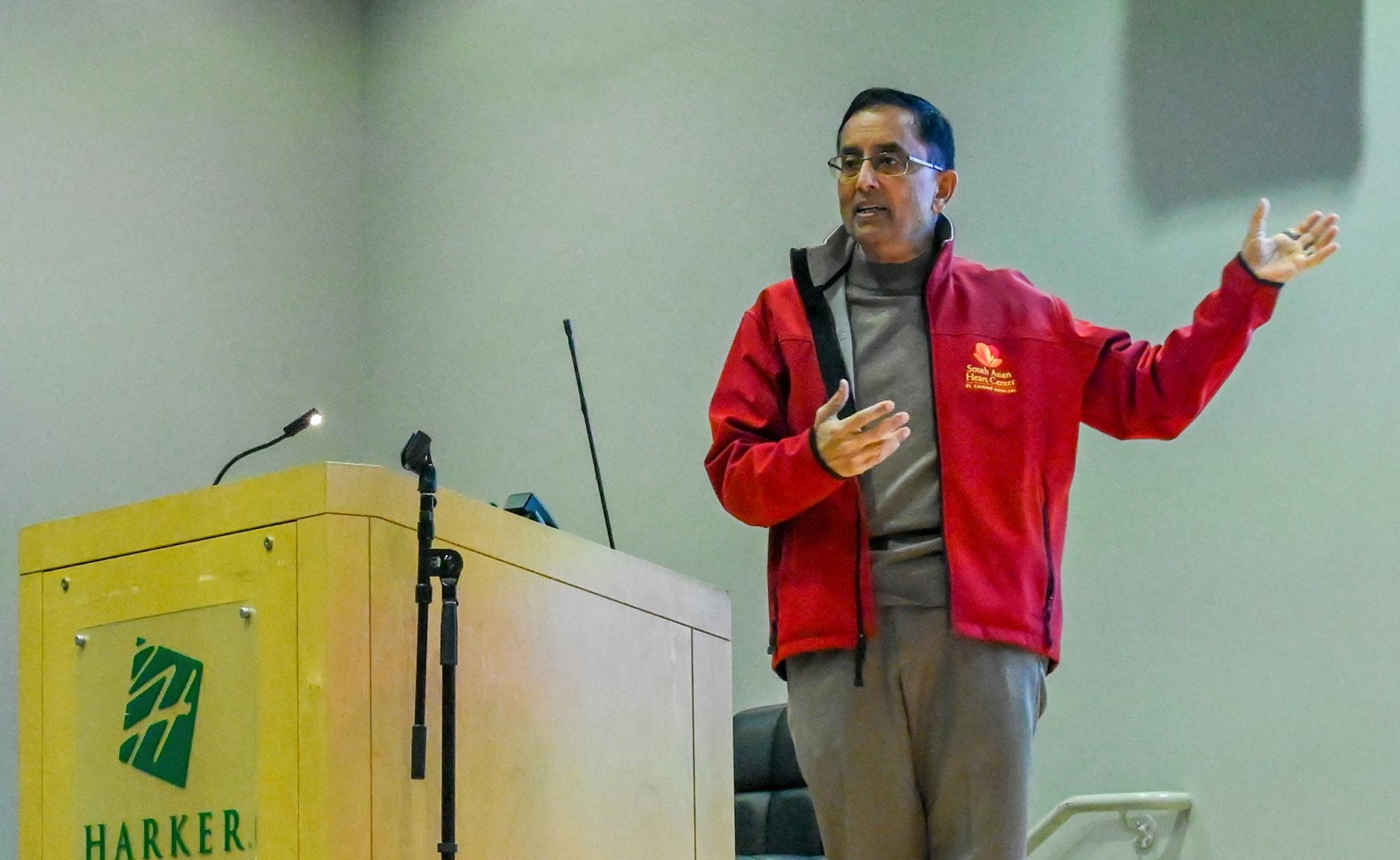 Ashish Mathur explains research showing how heart disease is more prevalent among South Asians at younger ages and at lower body mass indices. He is the co-founder and executive director of the South Asian Heart Center at the El Camino Hospital.