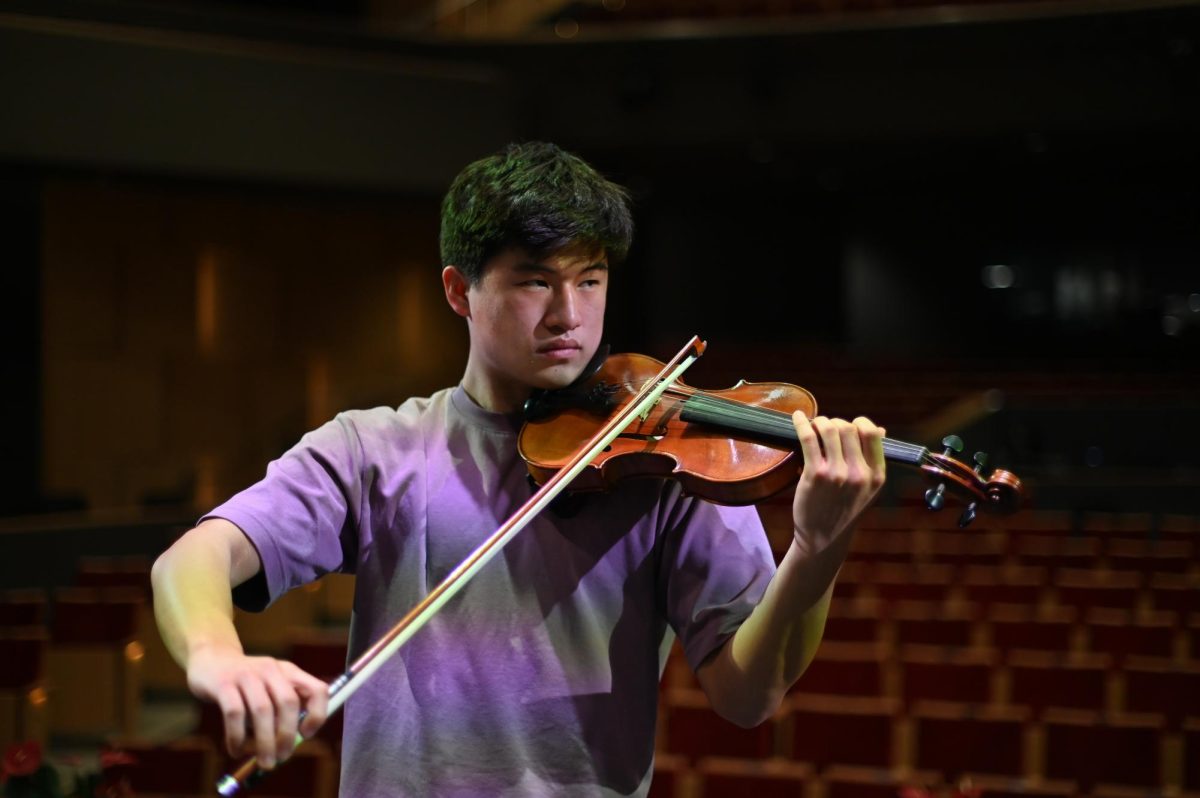 “The people at the senior centers smile every time we go there and are always super excited and happy. They don’t really have that many opportunities to listen to live music or to really interact with performances that train to our level. A lot of their comments are about how much they enjoy our performances and how we’re a highlight of their weekend. That’s what motivates me," senior Alex Zhong said.