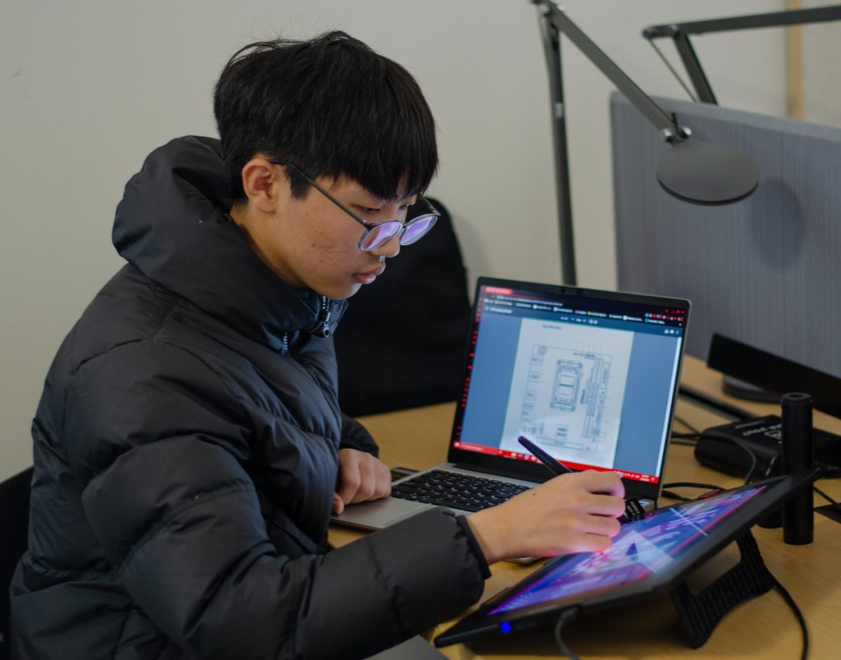 “Motivation is a really tough hurdle. Writers, artists block — that seems to happen not only for digital art, but also for building anything in general, including computer systems. Sometimes you have to get out and force your way to start something. But if you get started, it's easy to continue," senior Austin Liu said.