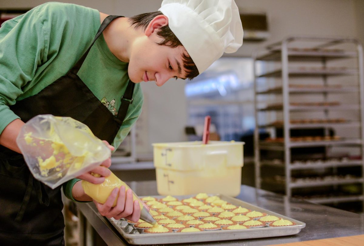 “Food brings people together. Cooking is one of the very few things in our world that can do that. No matter where you go, you will always see families sitting around a table eating food. It's very powerful and I'm glad that my cooking club could be a part of that," senior Ian Gerstner said.