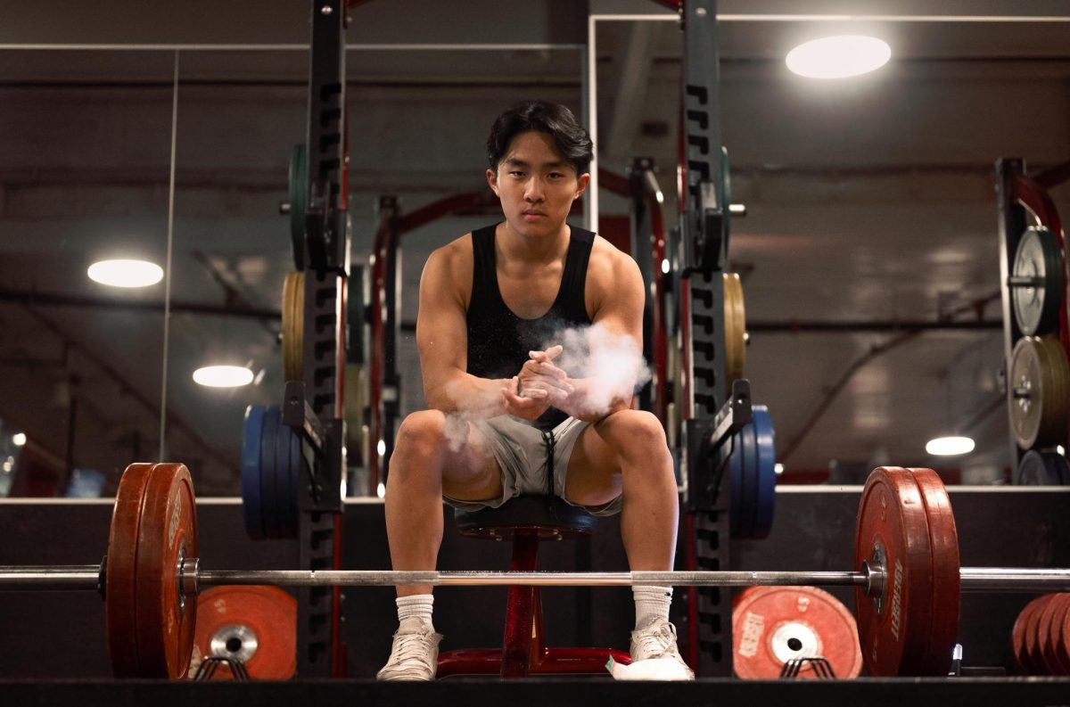 “Once people start lifting, they'll never be happy with how they look or how big their muscles are. It definitely makes them more self-conscious about how they look because a lot of people train for muscle size. Since I'm not trying to pursue lifting in college and it’s just for fun, I train for both. It's not exclusively one or the other," senior Jason Yi said.