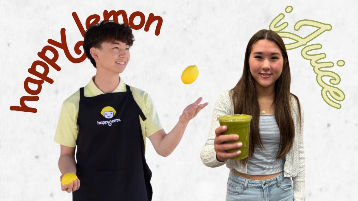 Junior Luke Wu helps out his family at their Happy Lemon franchise, and junior Mia Kister works at iJuice, a local smoothie shop. Both Luke and Mia believe that these jobs have allowed them to develop skills that will benefit them later on in life.
