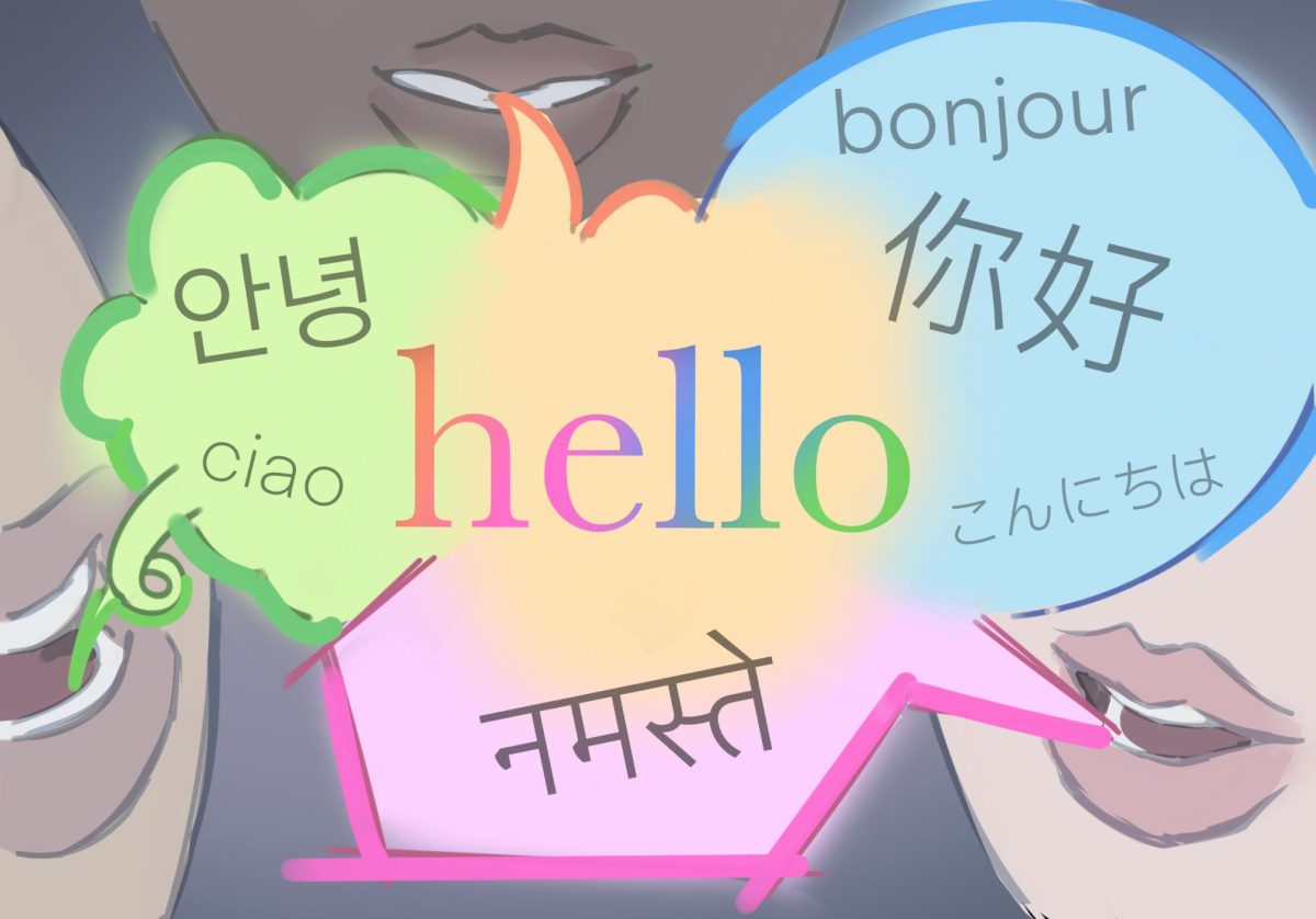 Code-switching is the practice of switching between two or more languages or dialects depending on the social context. At Harker, many multilingual students code-switch naturally as a way to express themselves and navigate different cultural settings.