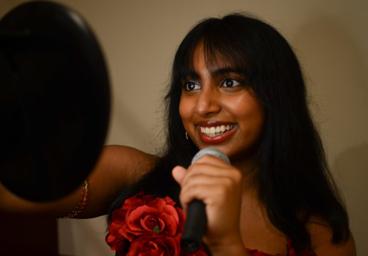 “We're in a world where we're very focused on ourselves and our own successes. It’s important to be able to stop and consider yourself in different ways. That's performing: considering yourself in different situations and being able to take that pause and breathe. You're helping yourself and you're serving others," senior Bhavya Srinivasan said.