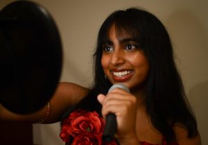 “We're in a world where we're very focused on ourselves and our own successes. It’s important to be able to stop and consider yourself in different ways. That's performing: considering yourself in different situations and being able to take that pause and breathe. You're helping yourself and you're serving others," senior Bhavya Srinivasan said.