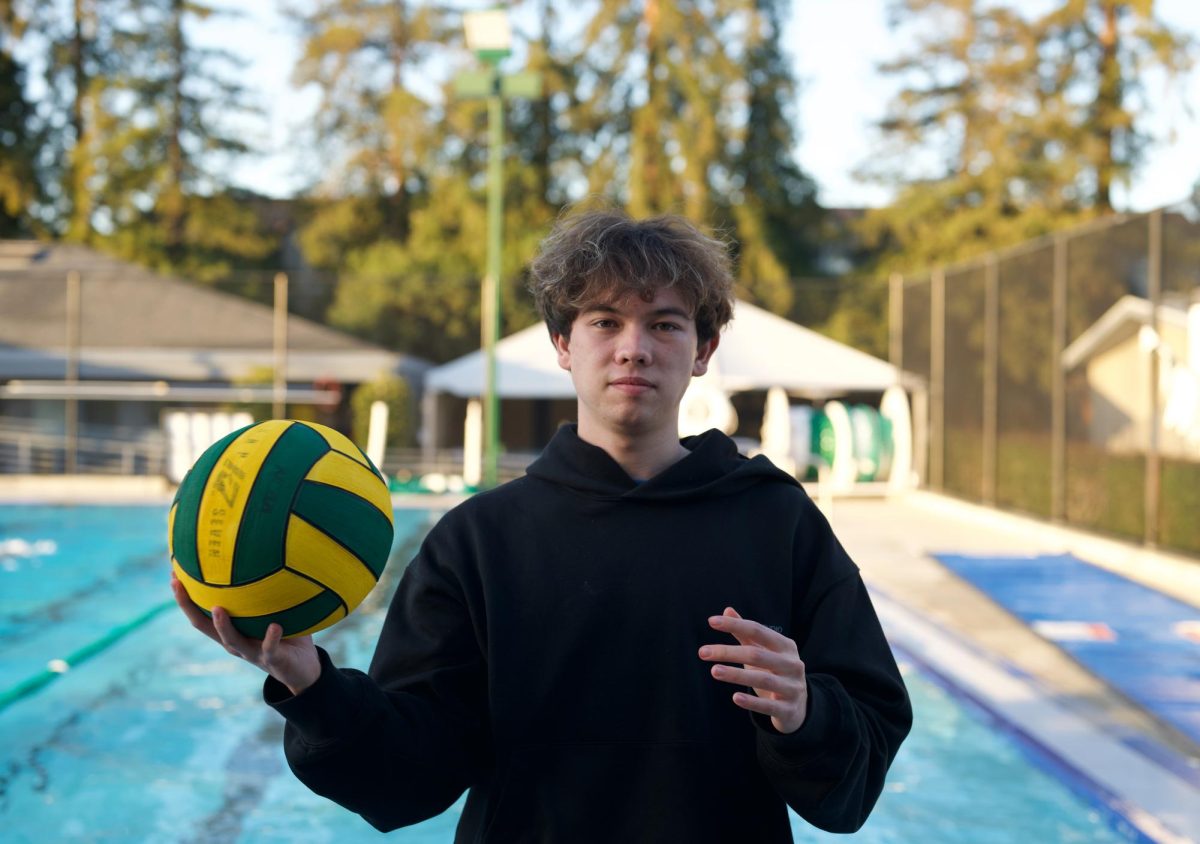 “Being part of water polo has made me more disciplined. Part of it is for personal gain, but I also get more joy from helping others than helping myself. Water polo has a major team component that drives me to work harder to
both benefit myself and also the team members I’ve known for so long," Oskar Baumgarte ('25) said.