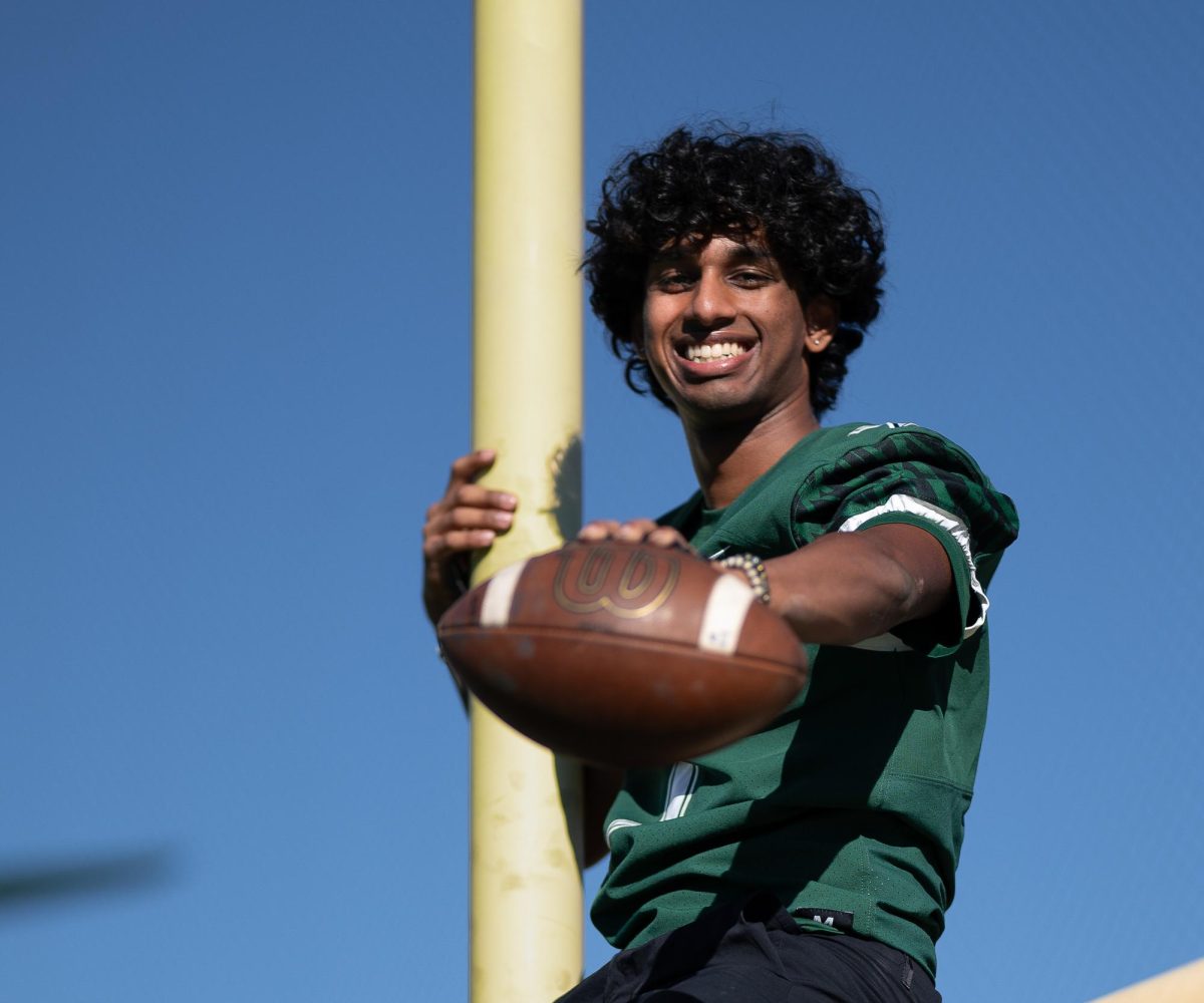 Humans of Harker: Throwing touchdowns
